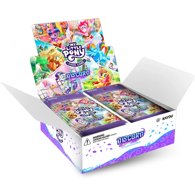 My Little Pony Discord Booster Box Display