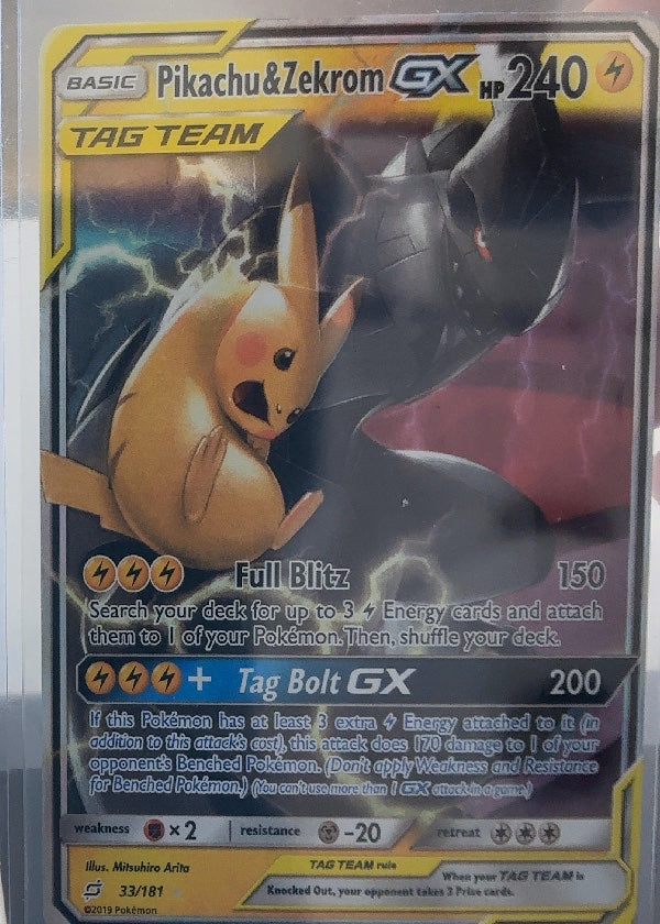 Pikachu & Zekrom GX