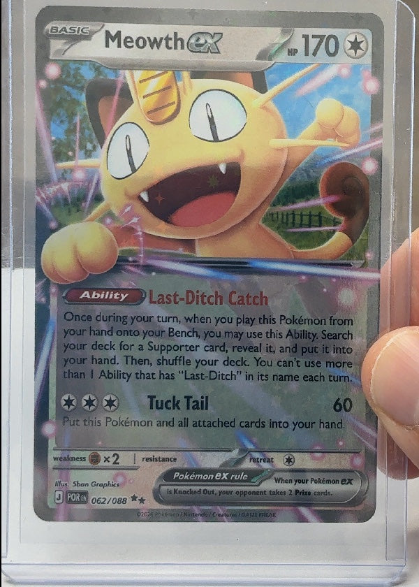 Meowth ex - 062/088