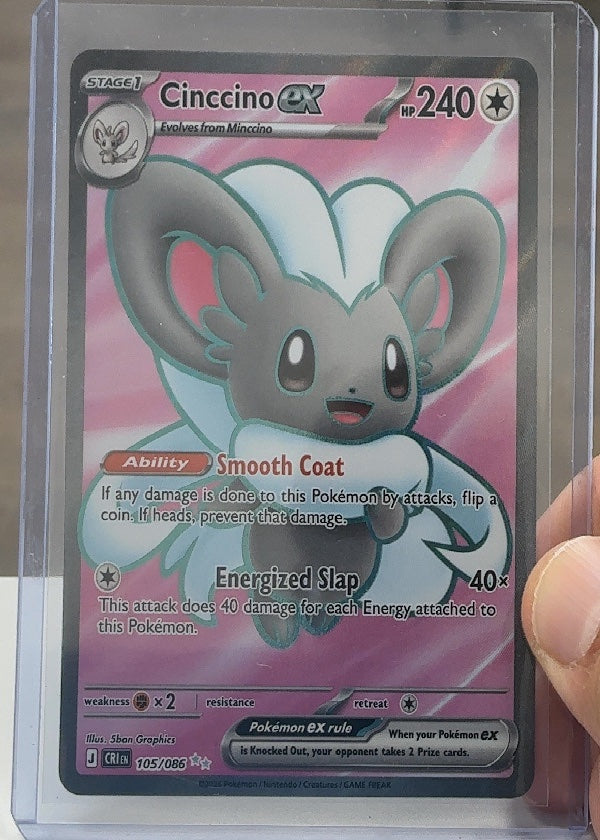 Cinccino ex - 105/086