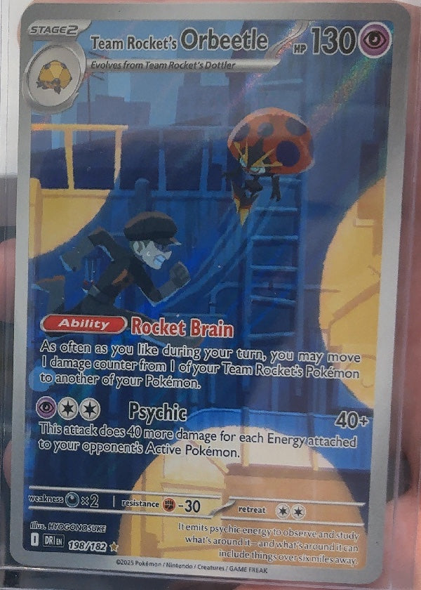 Team Rocket's Orbeetle - 198/182