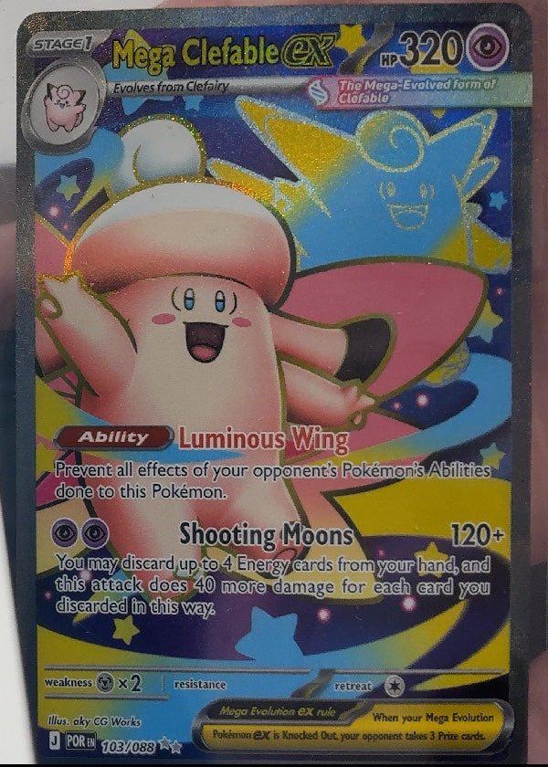 Mega Clefable ex - 103/088