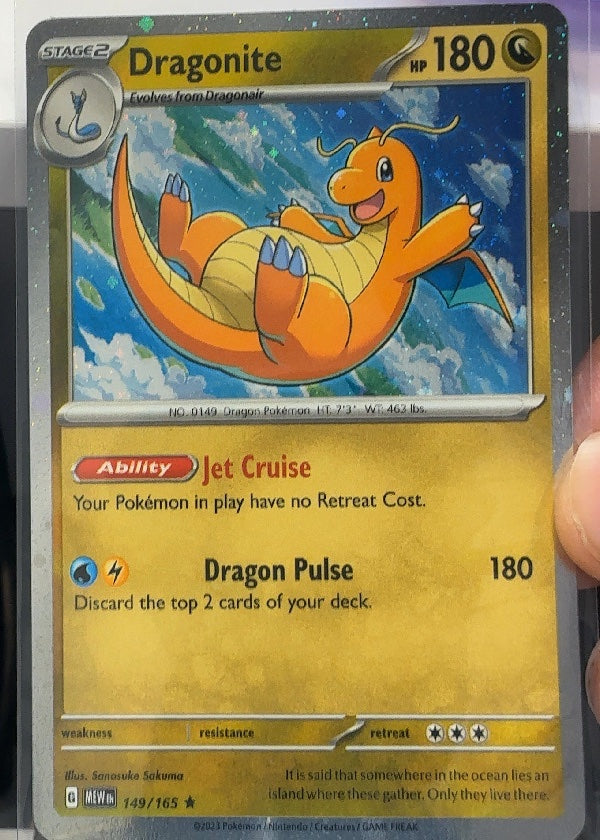 Dragonite 149/165 (Cosmos Holo)