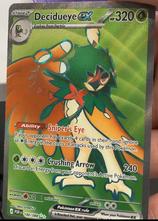 Decidueye ex - 100/088