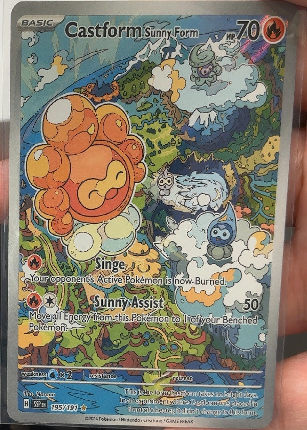 Castform Sunny Form - 195/191