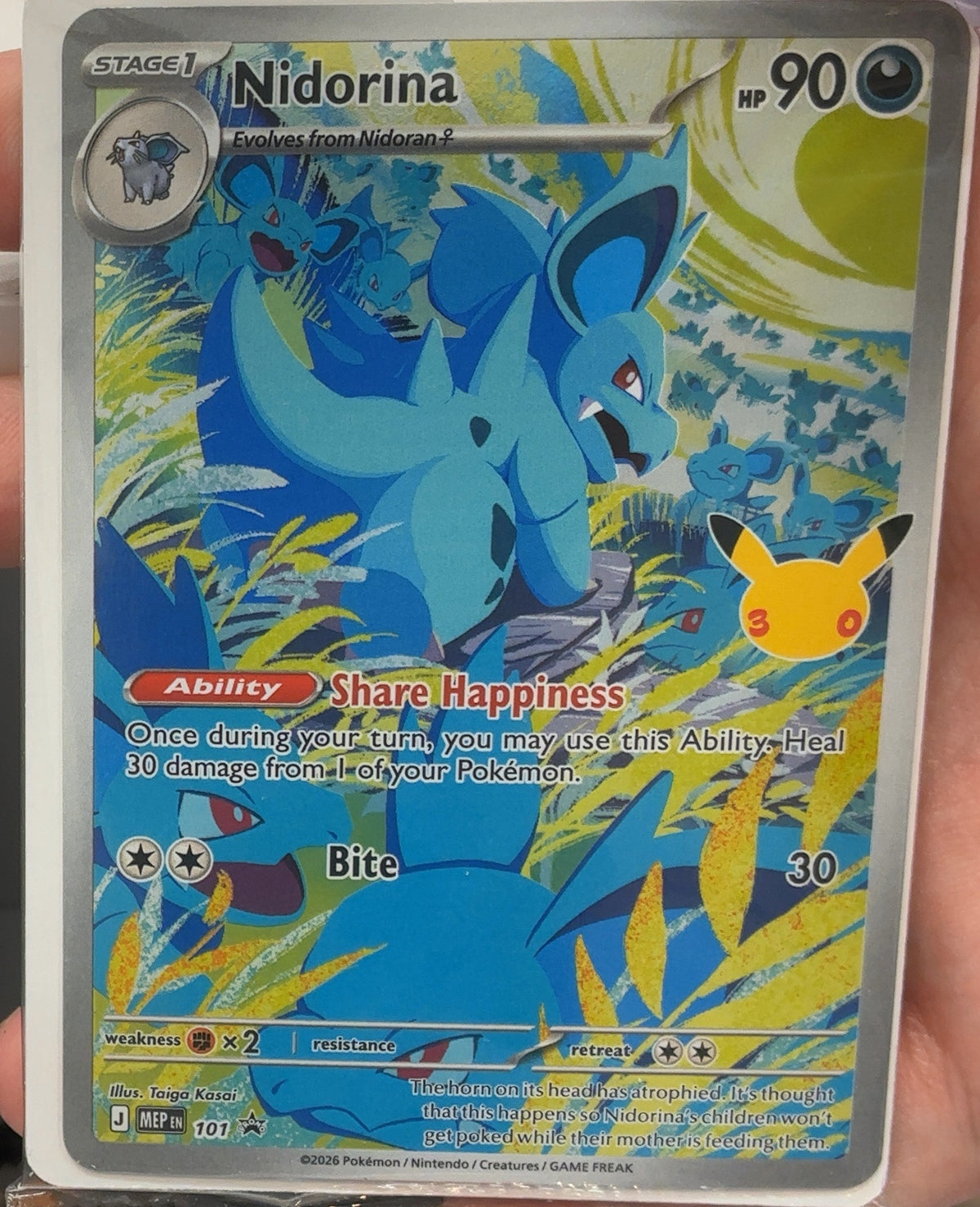 Nidorina - 101 (30th Celebration)
