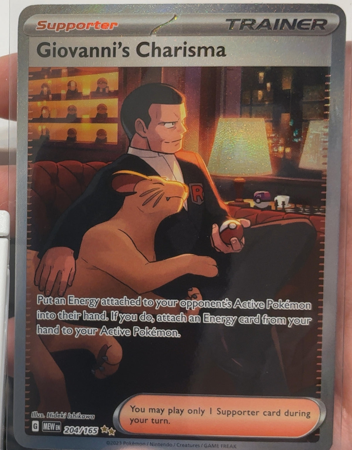 Giovanni's Charisma - 204/165
