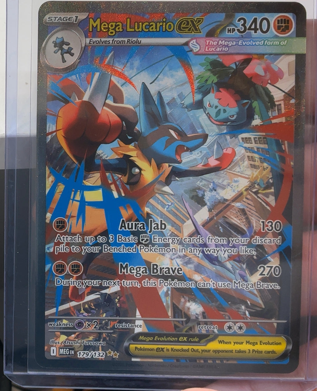 Mega Lucario ex - 179/132